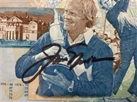 Jack Nicklaus Signed RBS 5 Pound Note JSA ALOA