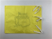Charles Coody Signed 2011 Masters Tournament Embroidered Flag JSA ALOA