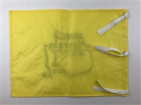 Gary Player Signed 2010 Masters Tournament Embroidered Flag JSA ALOA