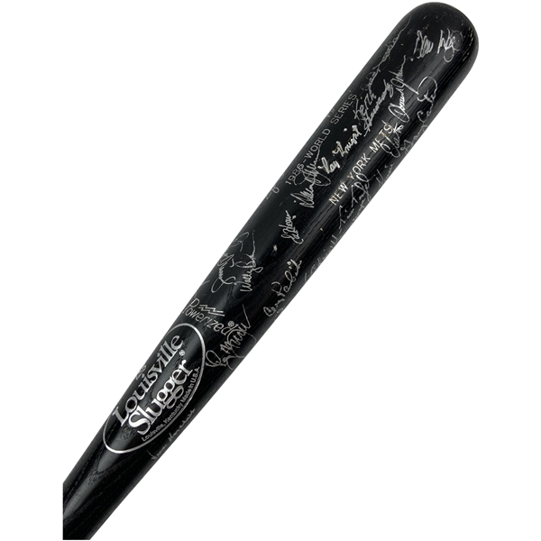 Ray Knights 1986 World Series Game Issued Louisville Slugger Bat Signed by  NY Mets JSA ALOA