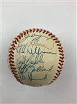 1987 Baltimore Orioles Team Signed Ball w/ Ripken Sr & Frank Robinson JSA ALOA 