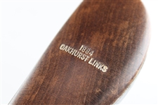 Classic '1884 Oakhurst Links' Commemorative Long Nose Club Hand Made in Scotland by Golf Classics