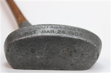 Schenectady Patented March of 1903 Putter