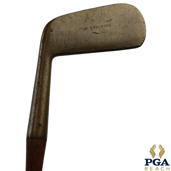 c.1897 Spalding Left Handed Brass Putter