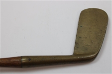 c.1897 Spalding Left Handed Brass Putter