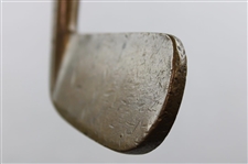 c.1897 Spalding Left Handed Brass Putter