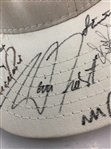 Amateur Tiger Woods & Field Signed Masters White Hat JSA ALOA