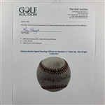 Mickey Mantle Signed Rawlings Official AL Baseball w/ Clean Sig - Ray Knight Collection JSA ALOA
