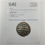 Ray Knight's Inscribed 1,000th Career Hit New York Mets Milestone Baseball May 29 1986