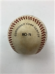 Ray Knight's Inscribed Home Run MLB 'Game of The Week' vs. Steve Carlton Used Ball 