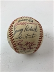 1976 Indianapolis Indians Team-Signed Official American Association Baseball JSA ALOA