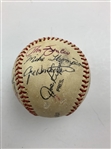 1976 Indianapolis Indians Team-Signed Official American Association Baseball JSA ALOA