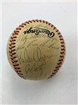 1984 New York Mets Team Signed Rawlings Official National League Baseball JSA ALOA