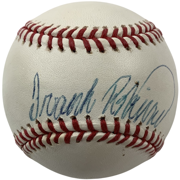 Frank Robinson Signed Rawlings Official Major League Practice Baseball JSA ALOA