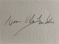 William VanZandt Portrait of Julius Boros, Limited Edition Print, 1986
