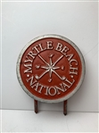 Cast Metal Myrtle Beach National Golf Course Tee Marker by Eagle Golf Products