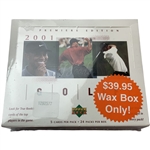 2001 Upper Deck Premiere Edition Golf Factory-Sealed Hobby Wax Box