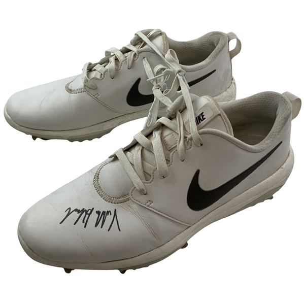 Viktor Hovland Signed Personal Nike Golf Cleats Shoes JSA ALOA