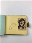 Vintage 1970s PGA Tour Professional Golf Autograph Book Featuring Hall of Fame Signatures