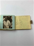 Vintage 1970s PGA Tour Professional Golf Autograph Book Featuring Hall of Fame Signatures