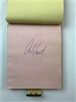 Vintage 1970s PGA Tour Professional Golf Autograph Book Featuring Hall of Fame Signatures