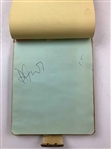 Vintage 1970s PGA Tour Professional Golf Autograph Book Featuring Hall of Fame Signatures
