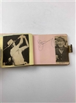 Vintage 1970s PGA Tour Professional Golf Autograph Book Featuring Hall of Fame Signatures