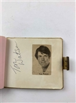 Vintage 1970s PGA Tour Professional Golf Autograph Book Featuring Hall of Fame Signatures