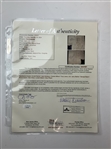 Multi-Signed Vintage Golf Autograph Sheet Including Arnold Palmer and Tony Lema (x4!) JSA #XX57967