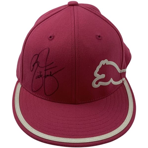 Rickie Fowler Signed Puma Monoline Fitted Baseball Cap JSA ALOA