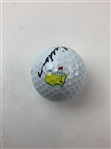 Jack Nicklaus Signed Masters Logo Golf Ball JSA ALOA