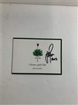 Nicklaus, Mickelson, Rose & Watson Signed Scorecards JSA ALOA