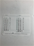 Nicklaus, Mickelson, Rose & Watson Signed Scorecards JSA ALOA