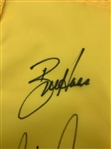 Multi-Signed The Memorial Tournament Souvenir Golf Pin Flag JSA ALOA