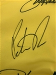 Multi-Signed The Memorial Tournament Souvenir Golf Pin Flag JSA ALOA