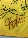 Multi-Signed The Memorial Tournament Souvenir Golf Pin Flag JSA ALOA