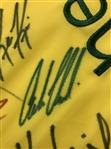 Multi-Signed The Memorial Tournament Souvenir Golf Pin Flag JSA ALOA