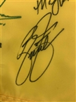 Multi-Signed The Memorial Tournament Souvenir Golf Pin Flag JSA ALOA