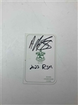 A Collection of Seven (7) Signed PGA Tour Winner Golf Scorecards JSA ALOA