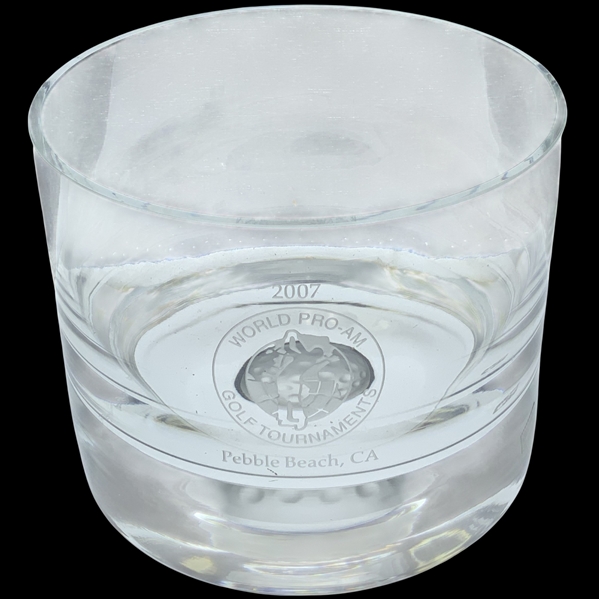 Sterling Cut Glass 2007 World Pro-Am Golf Tournaments Commemorative Crystal Bowl
