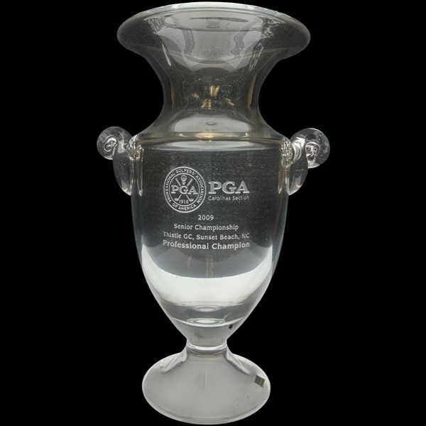 2009 Senior Championship Carolinas Section Glass Trophy