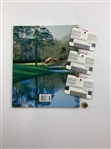A Collection of 1998 Masters Tournament Memorabilia Including Journal and Badges