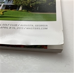 A Collection of 2013 Masters Tournament Memorabilia Including Four Spectator Badges