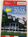 Rory Mcilroy Signed 2025 Masters Tournament Monday Ticket #X01022 JSA ALOA