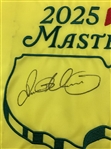 Rory McIlroy Signed 2025 Masters Embroidered Flag - Clinches Career Grand Slam JSA ALOA