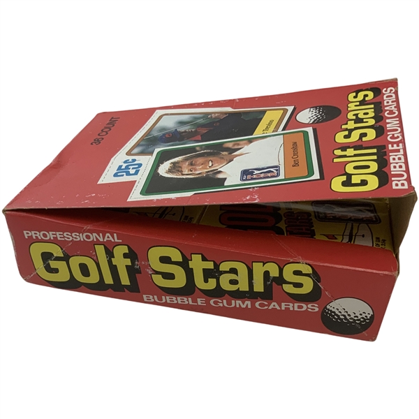 1981 Donruss Professional Golf Stars Unopened Wax Pack Display Box w/ All 36 Packs - Nicklaus RC