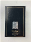 A Set of Seven Tiger Woods Titleist Commemorative Limited Edition Golf Ball Box Sets with Display Rack