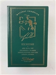 A Set of Seven Tiger Woods Titleist Commemorative Limited Edition Golf Ball Box Sets with Display Rack
