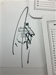 10 Augusta National Golf Club Scorecards Signed by Masters Champions JSA ALOA