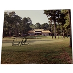 Arnold Palmer Signed Clubhouse Photo by Ashville, NCs Billy Carter JSA ALOA